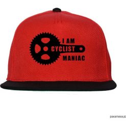 Czapka FullCap Maniac. Czerwone czapki z daszkiem damskie Pakamera. Za 69,00 zł.