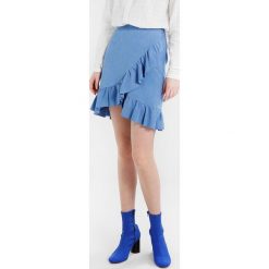 Spódniczki: Gestuz NOELLE SKIRT Spódnica skórzana granada sky