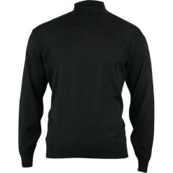 Klasyczny Czarny Golf, Wełna Merynosa - MM Classic, Męski SWMMGOLFCZARNY. Czarne swetry męskie s, z wełny, klasyczne, z golfem. Za 119,00 zł.