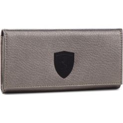 Akcesoria damskie: Duży Portfel Damski PUMA - Sf Ls Wallet F 053477 01 Metallic Ash