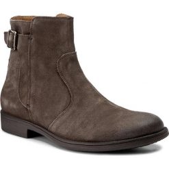 Kozaki GEOX - U Jaylon A U74Y7A 00022 C6372 Mud. Szare buty zimowe męskie Geox, ze skóry, za kostkę, z paskami. W wyprzedaży za 319,00 zł.
