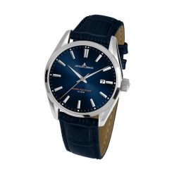 Jacques Lemans Derby JL 1-1859C - Zostań stałym klientem i kupuj jeszcze taniej. Czarne półbuty męskie Jacques Lemans, bez wzorów, bez zapięcia. Za 639,00 zł.