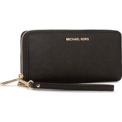 Duży Portfel Damski MICHAEL MICHAEL KORS - Jet Set Travel 32S5GTVE9L Black. Żółte portfele damskie marki MICHAEL Michael Kors, ze skóry. W wyprzedaży za 499,00 zł.
