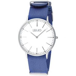 Liu.Jo Navy White tlj1041. Niebieskie zegarki męskie marki Liu Jo, ze stali. W wyprzedaży za 254,00 zł.