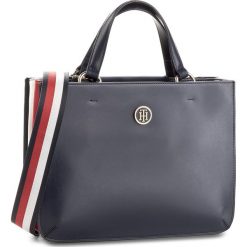 Torebki klasyczne damskie: Torebka TOMMY HILFIGER – Youthful Heritage Satchel AW0AW04971 413