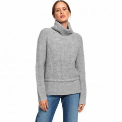 ROXY Damski sweter Five Reasons To Stay Heritage Heather ERJSW03354-SGRH (Rozmiar M). Brązowe swetry damskie Roxy, m, bez wzorów, z dzianiny, bez rękawów. W wyprzedaży za 238,00 zł.