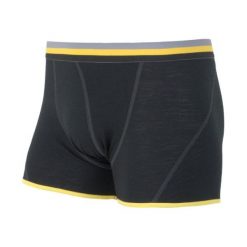 Sensor Bokserki Merino Wool Active M Black M. Szare bokserki męskie marki 4f, l, z elastanu, z długim rękawem. Za 115,00 zł.