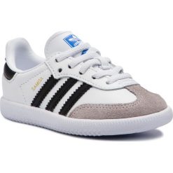 Buty adidas - Samba Og El I BB6969 Ftwwht/Cblack/Cgrani. Białe półbuty dziewczęce Adidas, bez wzorów, ze skóry ekologicznej, bez zapięcia. W wyprzedaży za 139,00 zł.