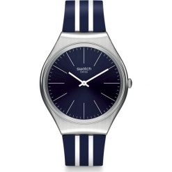 ZEGAREK SWATCH SKIN IRONY. Szare zegarki męskie marki Swatch, szklane. Za 540,00 zł.