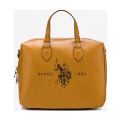 U.S. Polo Assn Folsom Torba Żółty. Żółte torebki klasyczne damskie U.S. Polo Assn., w paski, z materiału, bez dodatków. Za 447,95 zł.