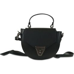 Torebki klasyczne damskie: Skórzana torebka „Olive” w kolorze czarnym – 19 x 15 x 8 cm