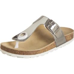 Buty dziecięce: Japonki w kolorze srebrnym
