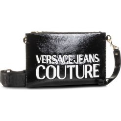 Torebka VERSACE JEANS COUTURE - E1VZABPX 71412 MI9. Czarne listonoszki damskie Versace Jeans Couture, bez wzorów, z jeansu, bez dodatków. Za 629,00 zł.