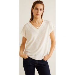 Mango - Top Pica. Szare topy damskie marki Mango, s, z elastanu. Za 69,90 zł.