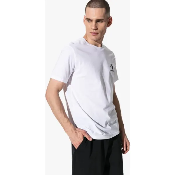 Converse Koszulka Ssleft Chest Star Chevron Tee , biały, rozmiar XL. Białe koszulki męskie Converse, xl, bez wzorów, z bawełny, retro, bez kołnierzyka, bez rękawów. Za 99,99 zł.