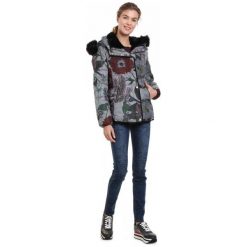Desigual Kurtka Damska Poppy 36, Szary. Szare kurtki damskie Desigual. Za 749,00 zł.