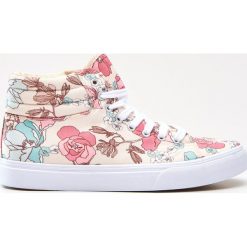 Trampki damskie slip on: Trampki za kostkę – Kremowy