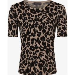 Marie Lund - Sweter damski, beżowy. Brązowe swetry damskie Marie Lund, s, bez wzorów, z dzianiny, z krótkim rękawem, krótkie, bez kaptura. Za 129,95 zł.
