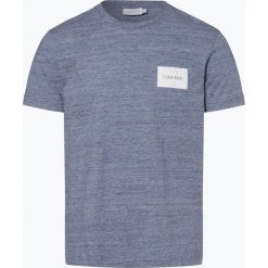 Calvin Klein - T-shirt męski, niebieski. Niebieskie t-shirty męskie Calvin Klein, m, z nadrukiem, bez kołnierzyka. Za 179,95 zł.