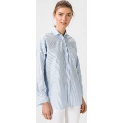 Pepe Jeans Jelena Koszula Niebieski. Niebieskie bluzki damskie Pepe Jeans, m, w paski, z bawełny, bez kołnierzyka, z długim rękawem. Za 350,95 zł.