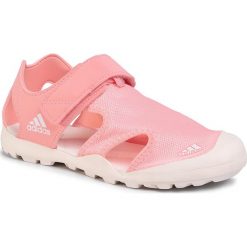 Sandały adidas - Captain Toey K EF2244 Glopnk/Cwhite/Glopnk. Różowe sandały dziewczęce Adidas, ze skóry ekologicznej, bez zapięcia. W wyprzedaży za 139,00 zł.