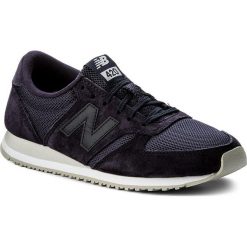 Sneakersy NEW BALANCE - U420NVY Granatowy. Niebieskie półbuty damskie New Balance, z zamszu. W wyprzedaży za 249,00 zł.