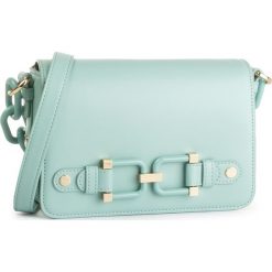 Torebka ELISABETTA FRANCHI - BS-31A-92E2-V229 Acquamarina 033. Zielone listonoszki damskie Elisabetta Franchi, bez wzorów, ze skóry ekologicznej, na ramię, bez dodatków. W wyprzedaży za 619,00 zł.