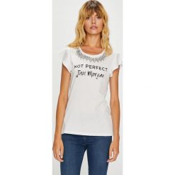 Morgan - Top. Szare topy damskie marki Morgan, l, z poliesteru, casualowe. W wyprzedaży za 119,90 zł.