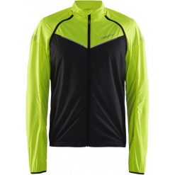 Kurtki trekkingowe męskie: Craft Kurtka Rowerowa Męska Velo Convert, Żółto-Czarny M