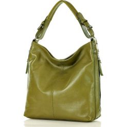 Marco mazzini elegancka torebka na ramię skóra savuage olive. Zielone torebki klasyczne damskie MAZZINI, bez wzorów, ze skóry, eleganckie, na ramię, bez dodatków. W wyprzedaży za 299,00 zł.