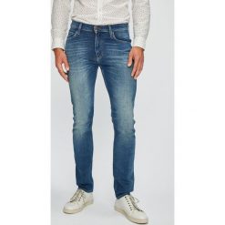 Lee - Jeansy Rider. Niebieskie jeansy męskie slim marki Lee. Za 329,90 zł.