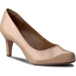 Półbuty damskie: Półbuty CLARKS - Arista Abe 261043684 Nude Patent