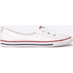 Converse - Tenisówki Chuck Taylor Ballet Lace. Szare tenisówki damskie Converse, z materiału. Za 249,90 zł.