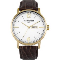 Ben Sherman Big Portobello Profesional WB046TG. Brązowe zegarki męskie Ben Sherman. W wyprzedaży za 237,00 zł.