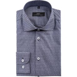 Koszula RICCARDO 15-01-32. Szare koszule męskie slim Giacomo Conti, m, paisley, z bawełny, z włoskim kołnierzykiem. Za 229,00 zł.