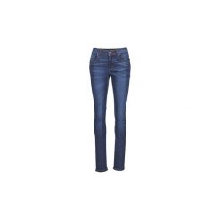 Jeansy slim fit Versace Jeans Couture V STRASS. Niebieskie jeansy damskie Versace Jeans Couture, bez wzorów, z jeansu. W wyprzedaży za 678,30 zł.