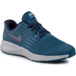 Buty NIKE - Star Runner (Gs) 907254 407 Blue Force/Blackened Blue. Niebieskie buty sportowe damskie Nike, bez wzorów, ze skóry ekologicznej, sportowe, do biegania. W wyprzedaży za 159,00 zł.