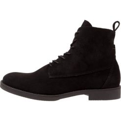 Buty zimowe męskie: Zign Botki sznurowane black