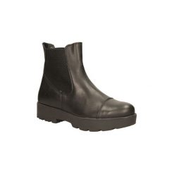 Botki Bullboxer BOTKI 710517. Szare botki damskie marki Bullboxer, z materiału, na sznurówki. Za 169,99 zł.