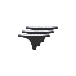 Stringi Calvin Klein Jeans CAROUSEL THONG X 4. Czarne skarpetki damskie Calvin Klein Jeans, bez wzorów, z jeansu. Za 179,00 zł.