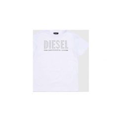 T-shirty z krótkim rękawem Dziecko Diesel 00J4GB 0091B TABEL. Białe t-shirty chłopięce Diesel, bez wzorów, z krótkim rękawem. Za 180,89 zł.
