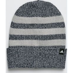 Adidas Performance - Czapka. Szare czapki męskie marki adidas Performance, na zimę, z dzianiny. W wyprzedaży za 59,90 zł.