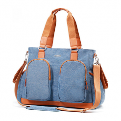Torebki klasyczne damskie: Babyono 1506/01 Torba dla mamy GLAM z matą do przewijania NEW!