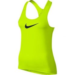 Bluzki, topy, tuniki: Nike Koszulka treningowa Pro Cool Tank W Żółty r. S – (725489-702)