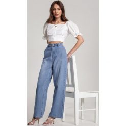 Jasnoniebieskie Jeansy Tanialiria. Niebieskie jeansy damskie Renee. W wyprzedaży za 144,99 zł.