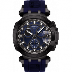 ZEGAREK TISSOT T-RACE T115.417.37.041.00. Niebieskie zegarki męskie TISSOT. Za 2600,00 zł.