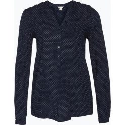 Esprit Casual - Bluzka damska, niebieski. Niebieskie bluzki damskie marki Esprit Casual, bez wzorów, z wiskozy, casualowe, bez kołnierzyka, bez rękawów. Za 99,95 zł.