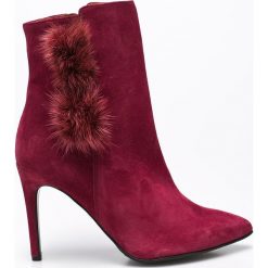 Buty zimowe damskie: Solo Femme - Botki