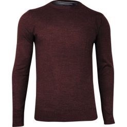 Burgundowy Sweter Męski -BRAVE SOUL- Okrągły Dekolt, Jednokolorowy, Bordowy SWBRSAW19PARSECPburgundy. Czerwone swetry męskie Brave Soul, m, bez wzorów, eleganckie, z okrągłym kołnierzem, bez kaptura. Za 59,00 zł.