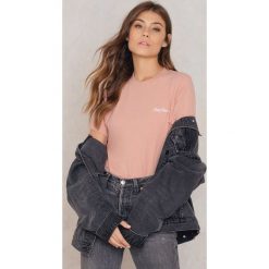 T-shirty damskie: New Black T-shirt Little Signature – Pink,Orange